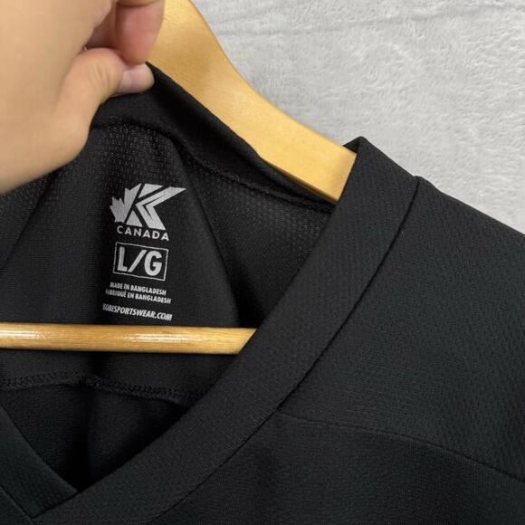 Kobe Sportswear Mercedes Benz Black V-Neck Jersey Szie L Oversized Car Logo Y2K - Picture 3 of 7